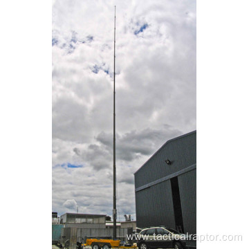 Non-locking Mast Aerial Telescoping Pole